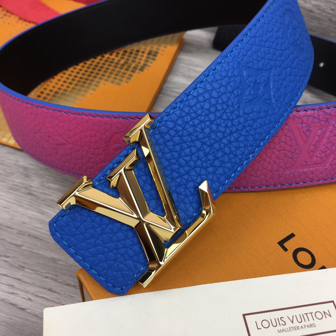 Louis Vuitton Gradient Shape 40MM Reversible Belt - DesignerGu