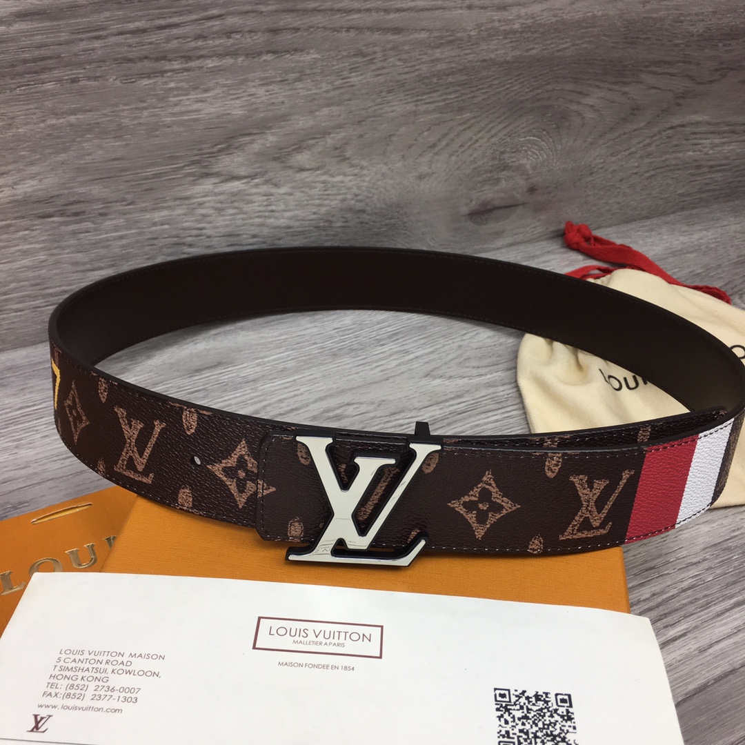 Louis Vuitton Shape 40MM Reversible Belt - DesignerGu