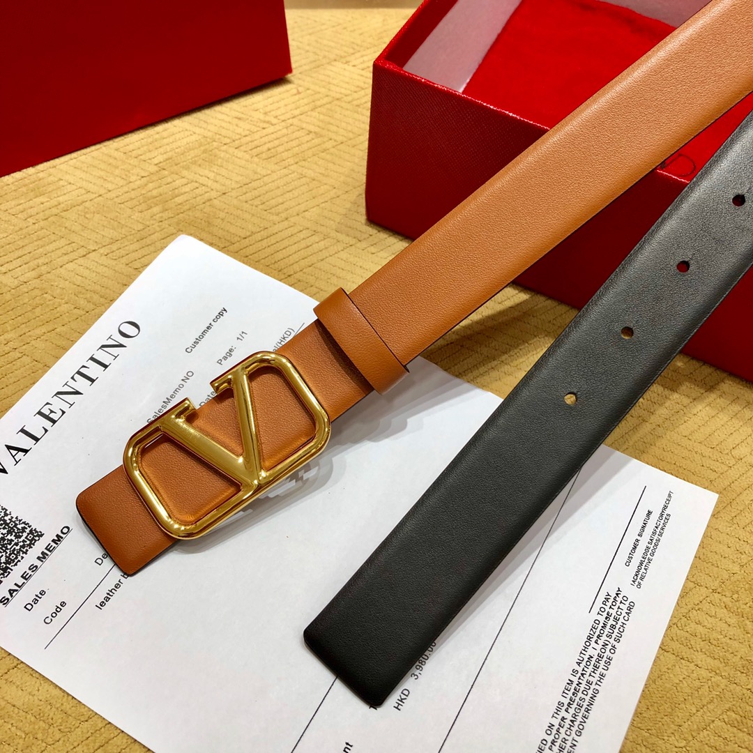 Valenti  VLogo Signature 30MM Reversible Belt - DesignerGu