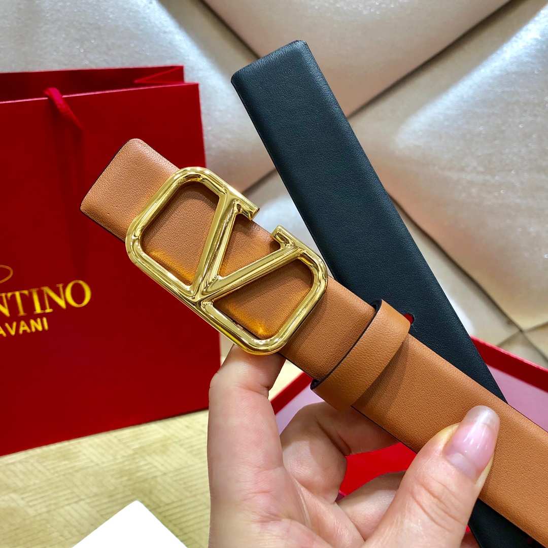 Valenti  VLogo Signature 30MM Reversible Belt - DesignerGu