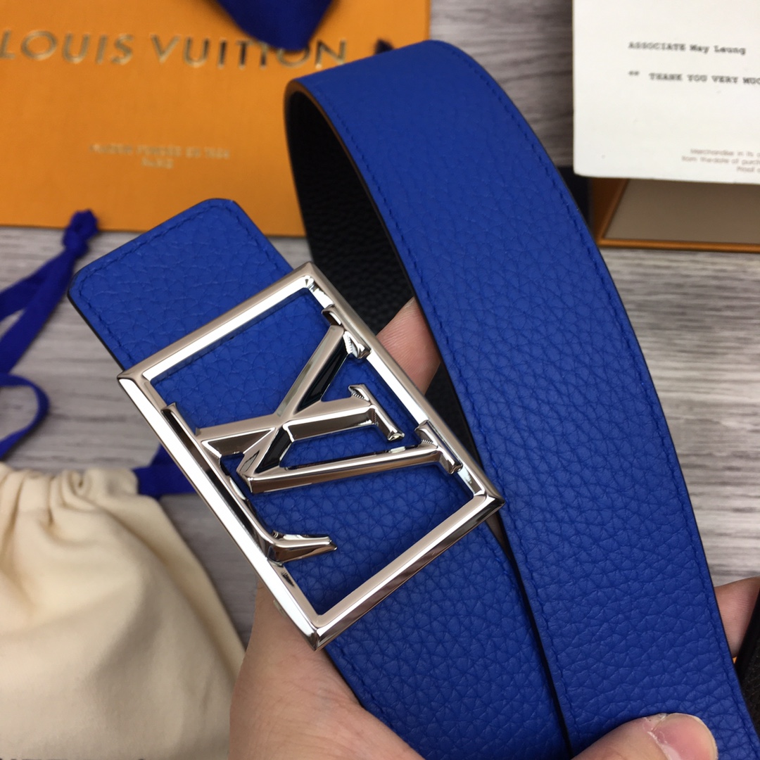 Louis Vuitton Shape 40MM Reversible Belt - DesignerGu