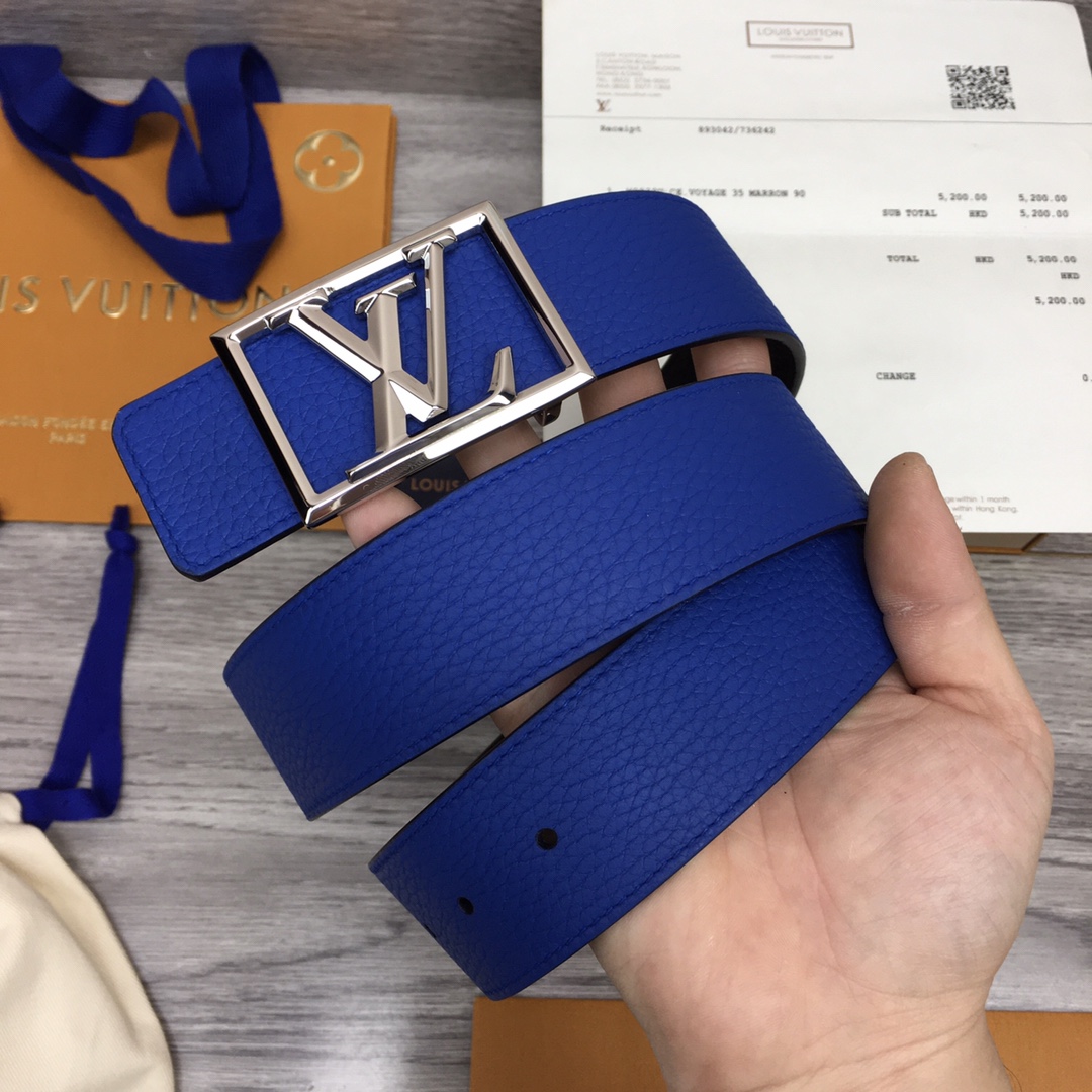 Louis Vuitton Shape 40MM Reversible Belt - DesignerGu