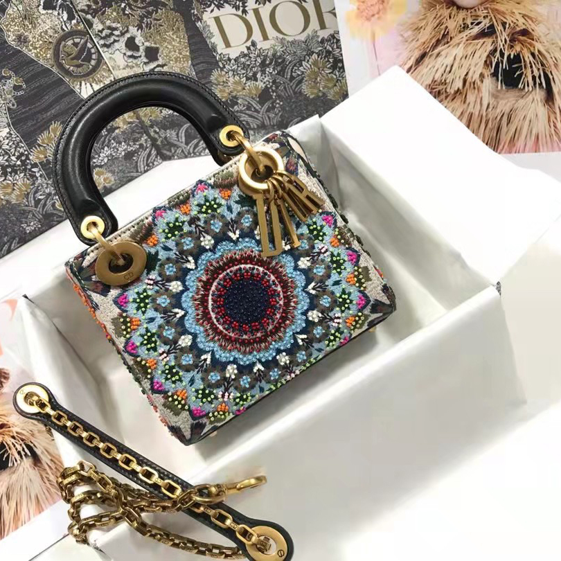 Dior Mini Lady Handbag - DesignerGu