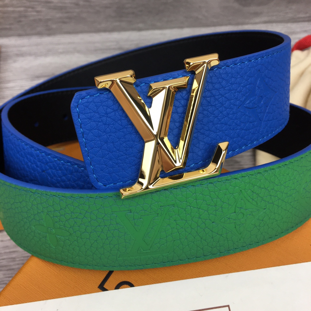 Louis Vuitton Gradient Shape 40MM Reversible Belt - DesignerGu