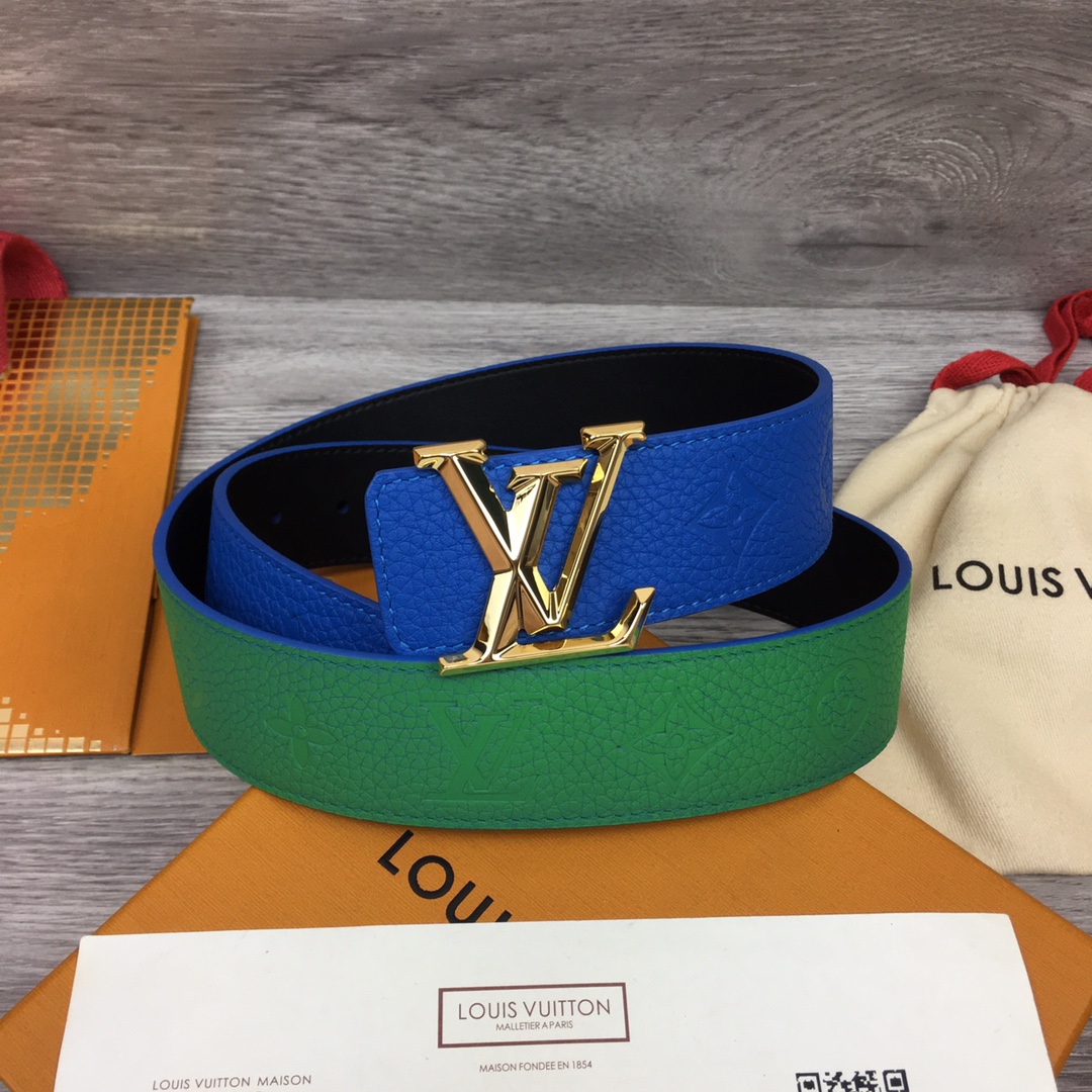 Louis Vuitton Gradient Shape 40MM Reversible Belt - DesignerGu