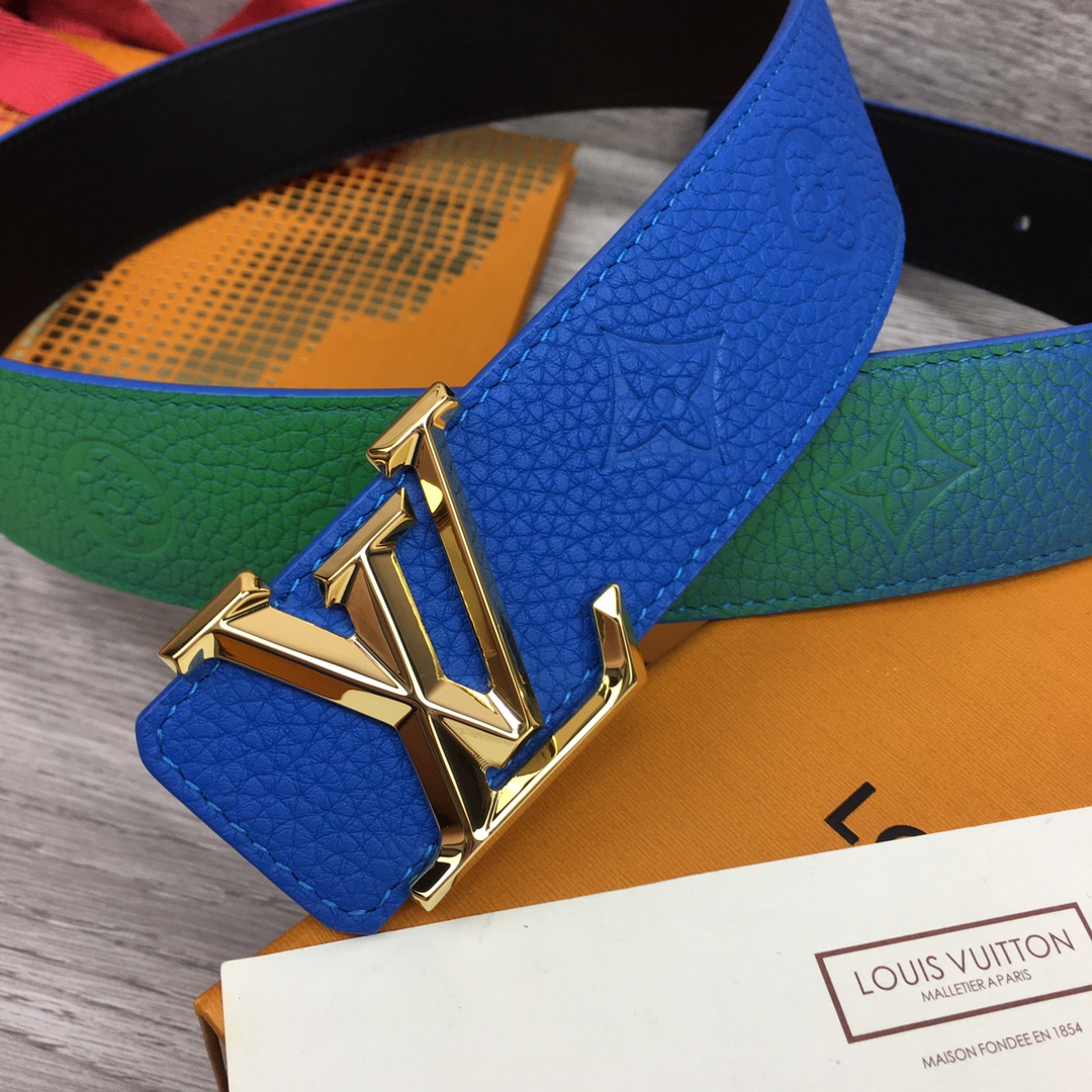 Louis Vuitton Gradient Shape 40MM Reversible Belt - DesignerGu