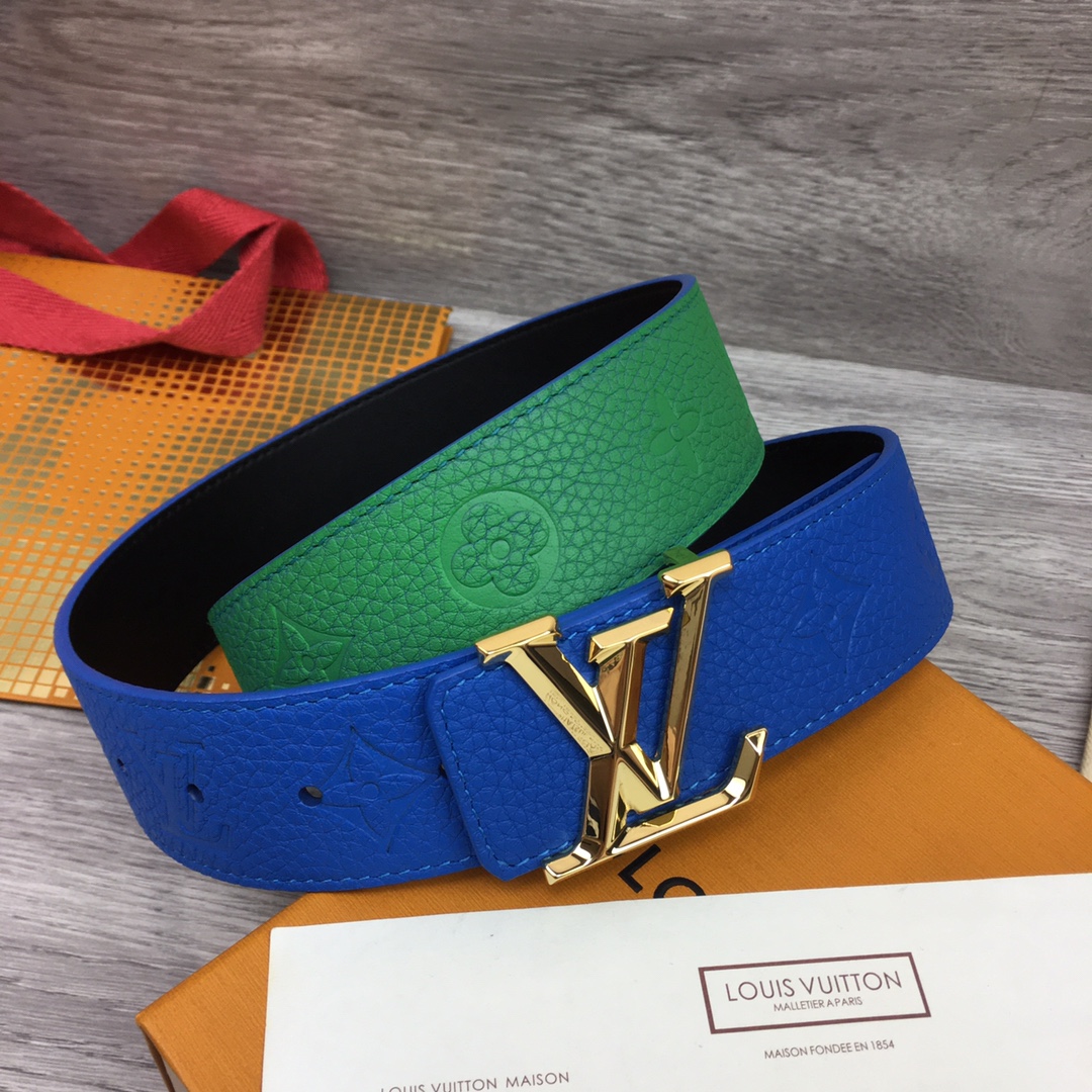 Louis Vuitton Gradient Shape 40MM Reversible Belt - DesignerGu