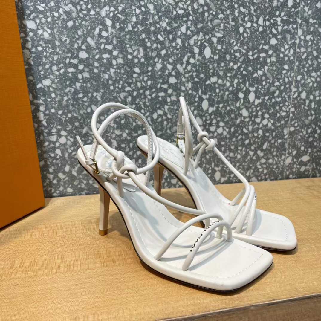 Louis Vuitton Sandals For Women In White - DesignerGu