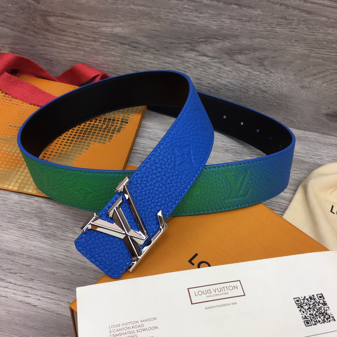 Louis Vuitton Gradient Shape 40MM Reversible Belt - DesignerGu