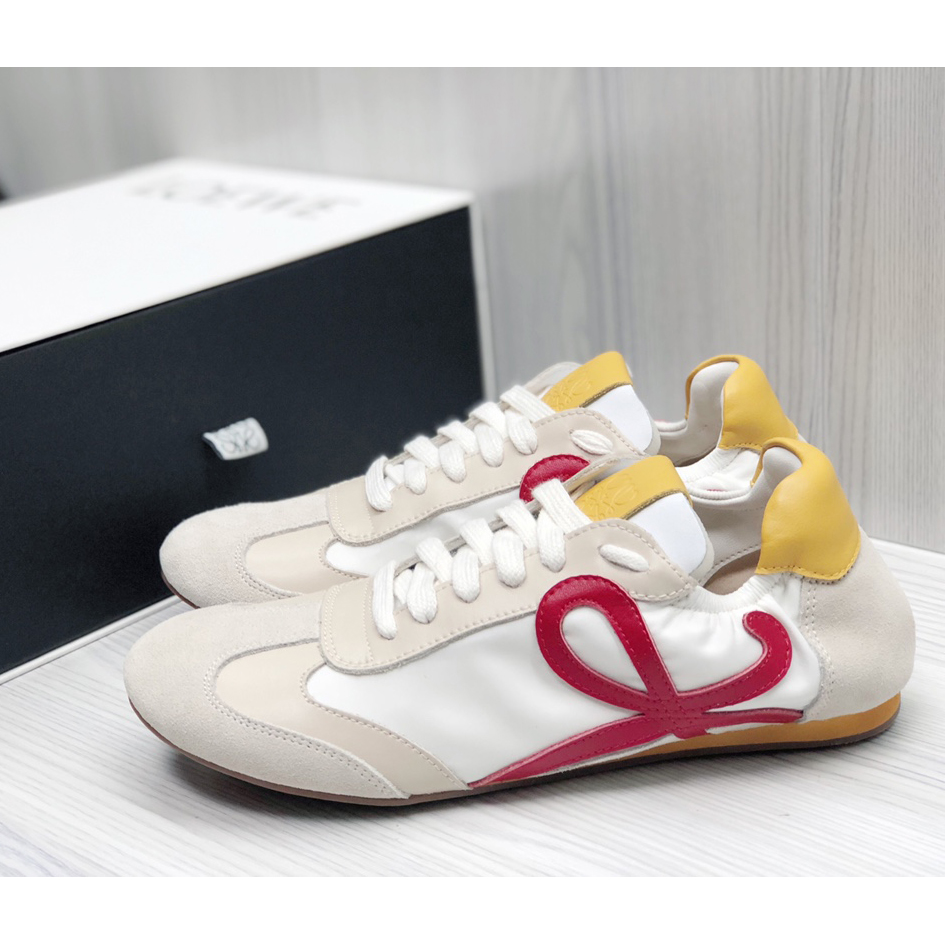 Loewe Ballet Runner In Nylon And Calfskin - DesignerGu