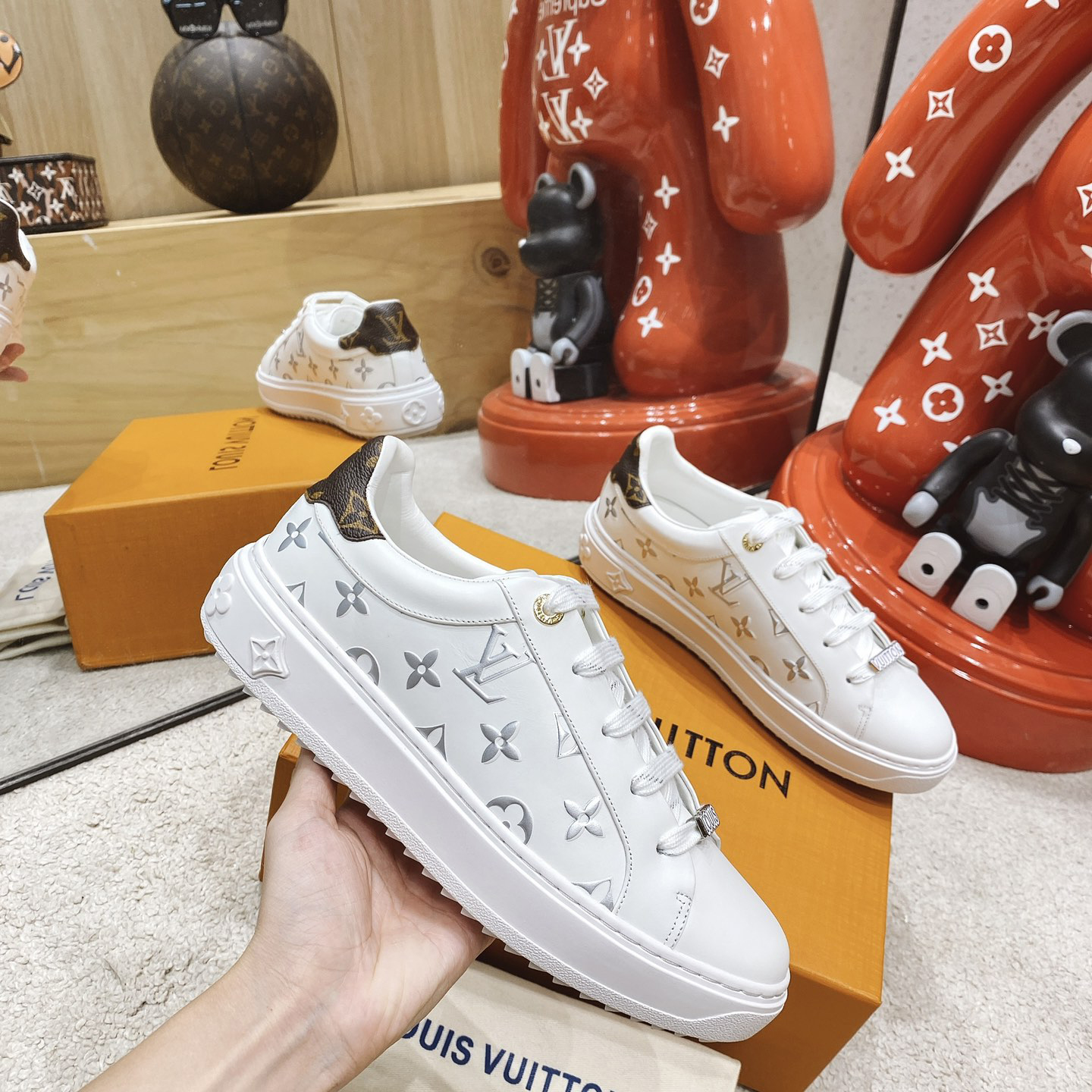 Louis Vuitton Time Out Sneaker  - DesignerGu