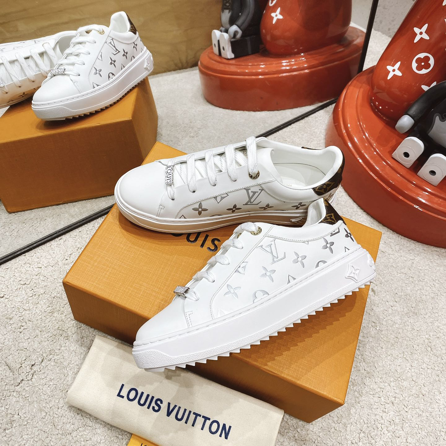 Louis Vuitton Time Out Sneaker  - DesignerGu