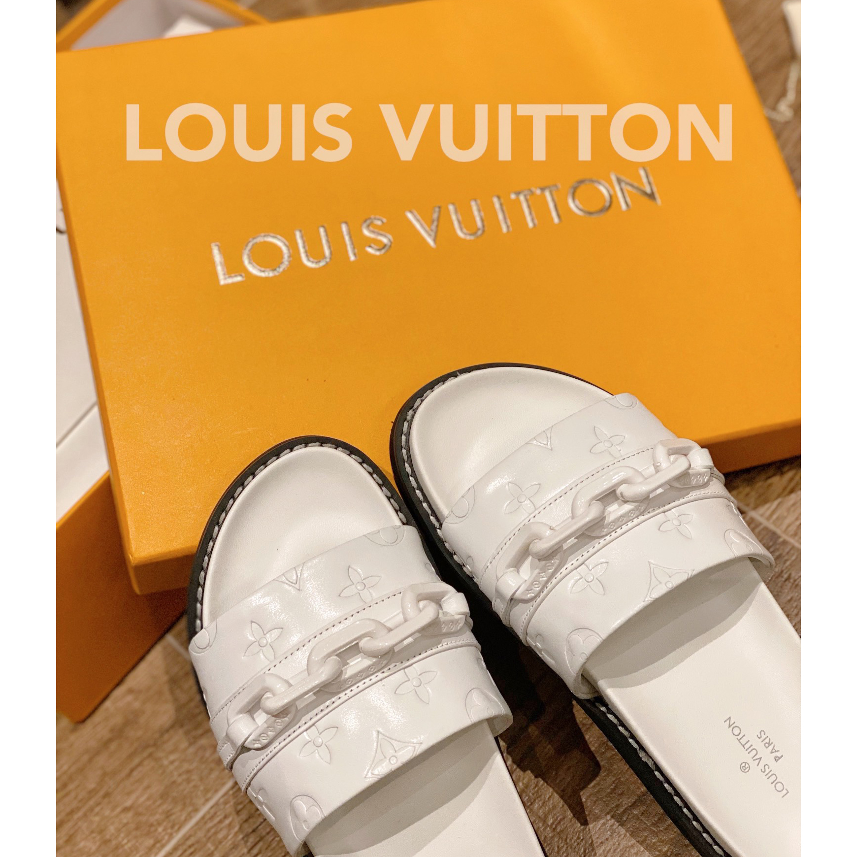 Louis Vuitton Monogram Slipper - DesignerGu