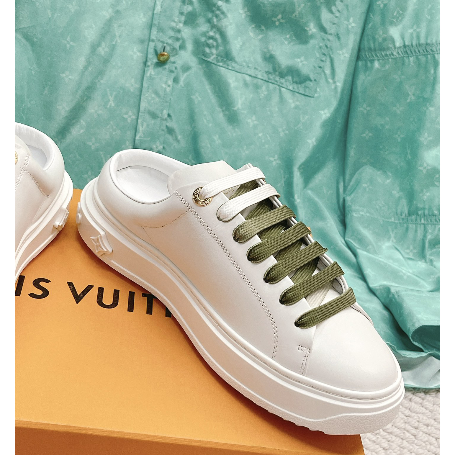 Louis Vuitton Time Out Open Back Sneaker - DesignerGu