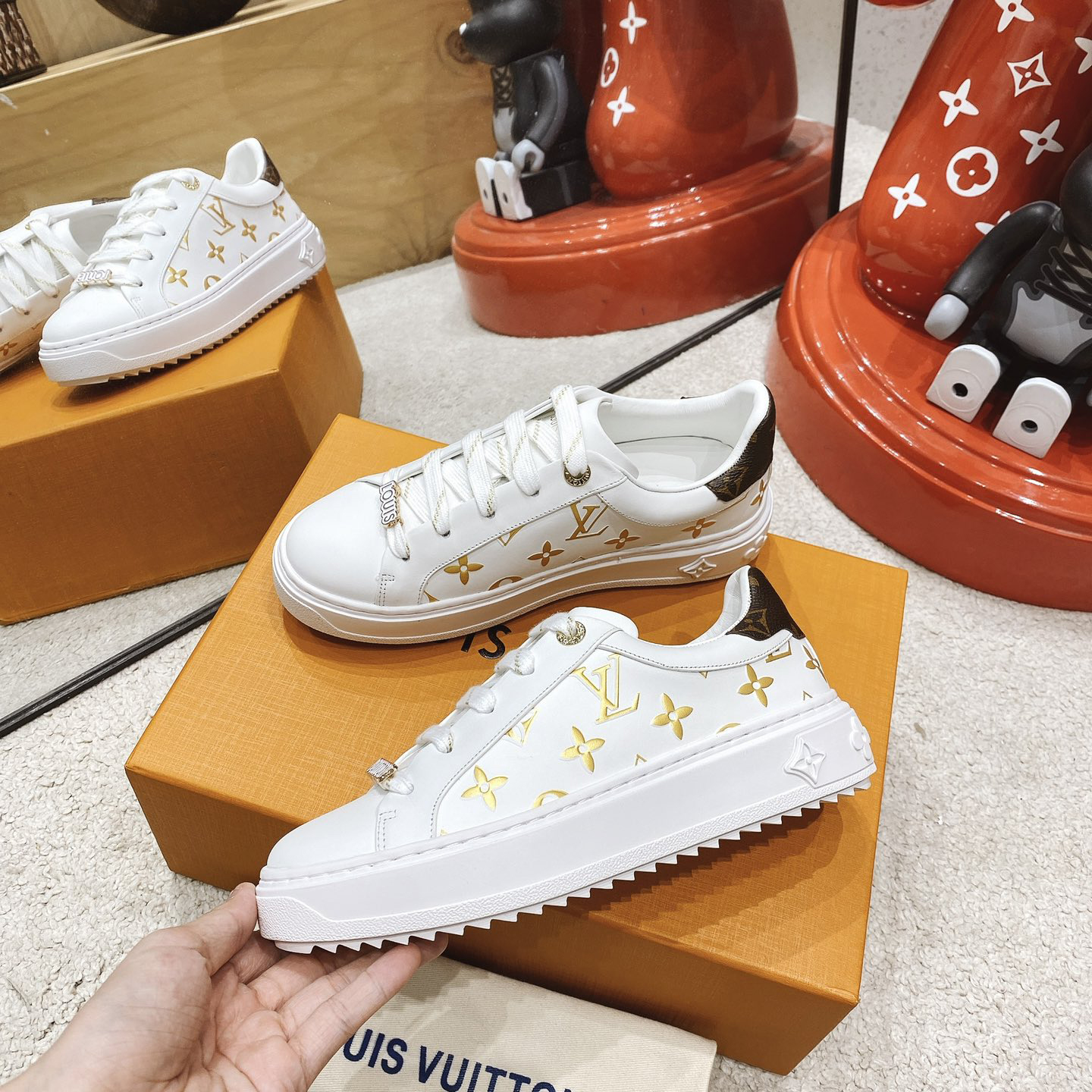 Louis Vuitton Time Out Sneaker  - DesignerGu