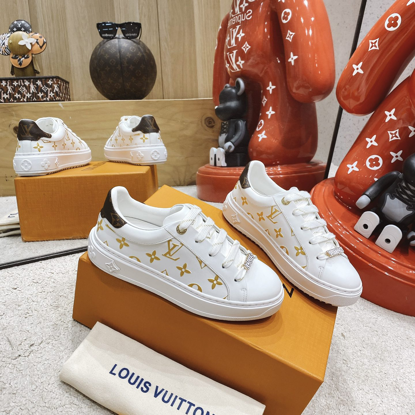 Louis Vuitton Time Out Sneaker  - DesignerGu