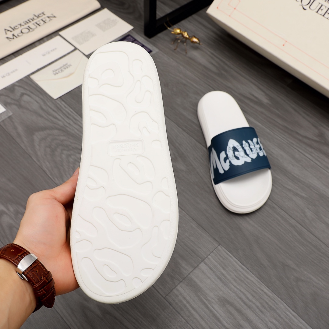 Alexander Mqueen Logo Slipper - DesignerGu