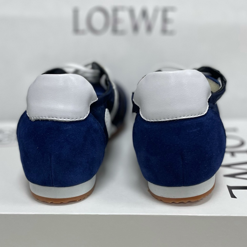 Loewe Ballet Runner In Nylon And Calfskin - DesignerGu