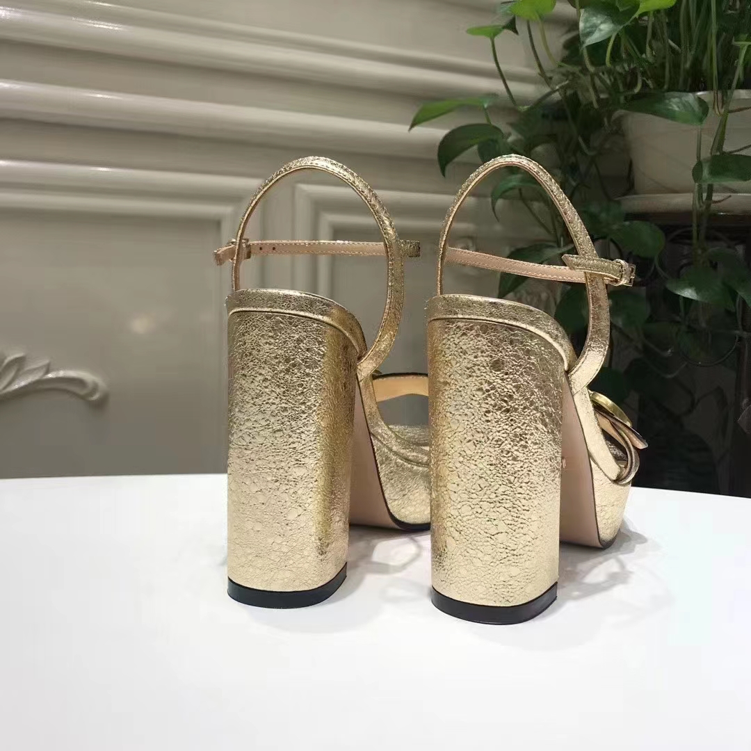 Gucci GG High Heeled Sandals - DesignerGu