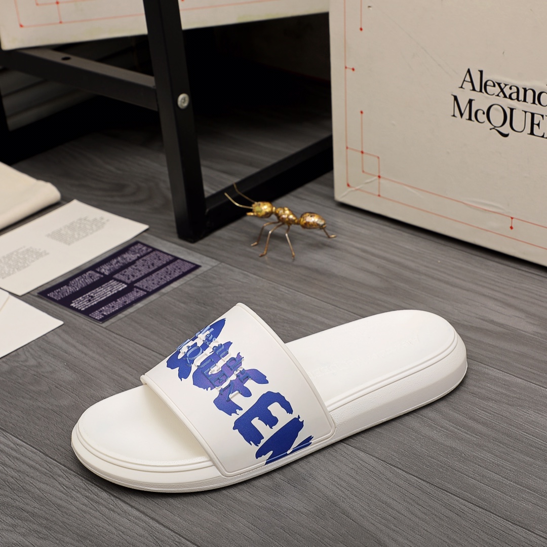 Alexander Mqueen Logo Slipper - DesignerGu