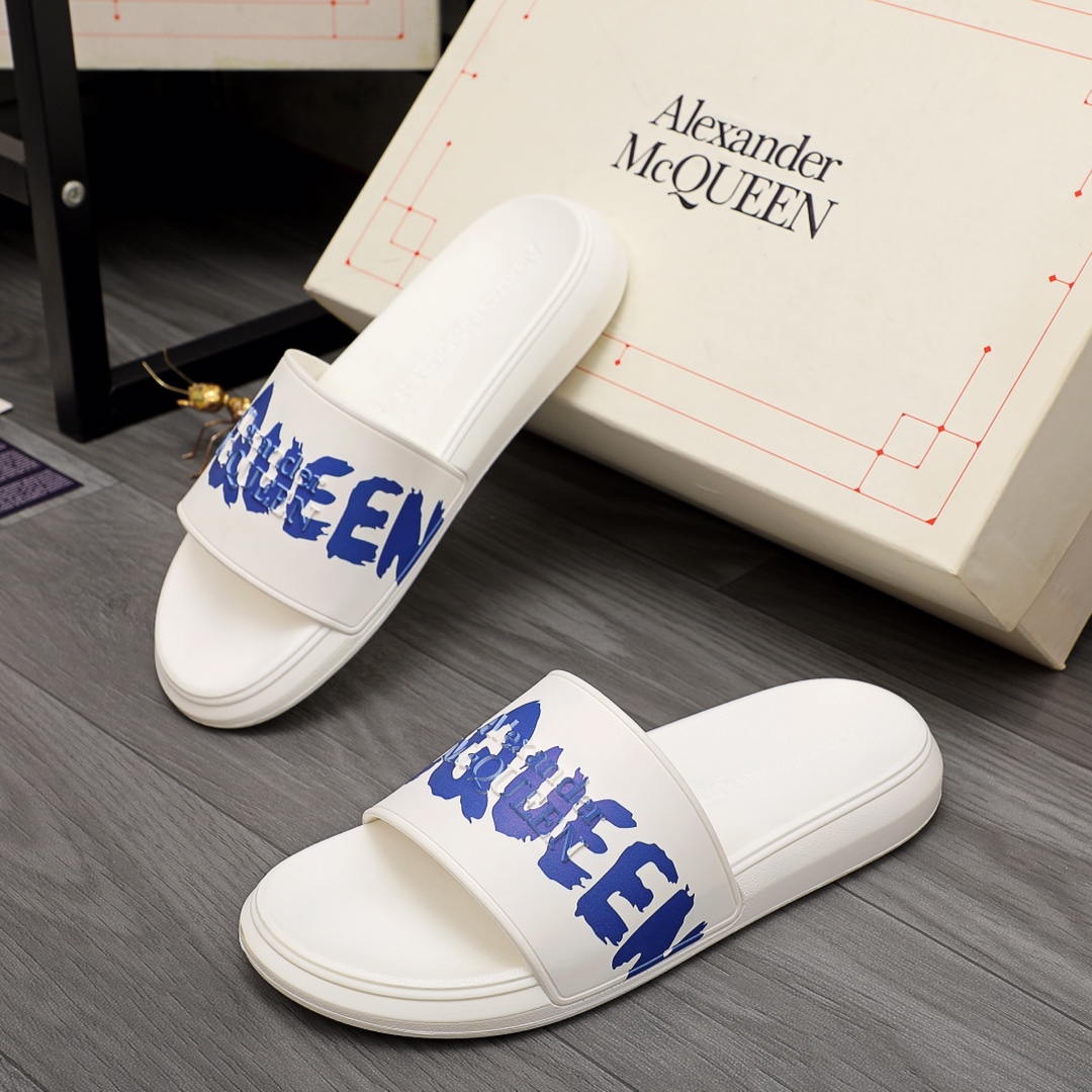 Alexander Mqueen Logo Slipper - DesignerGu