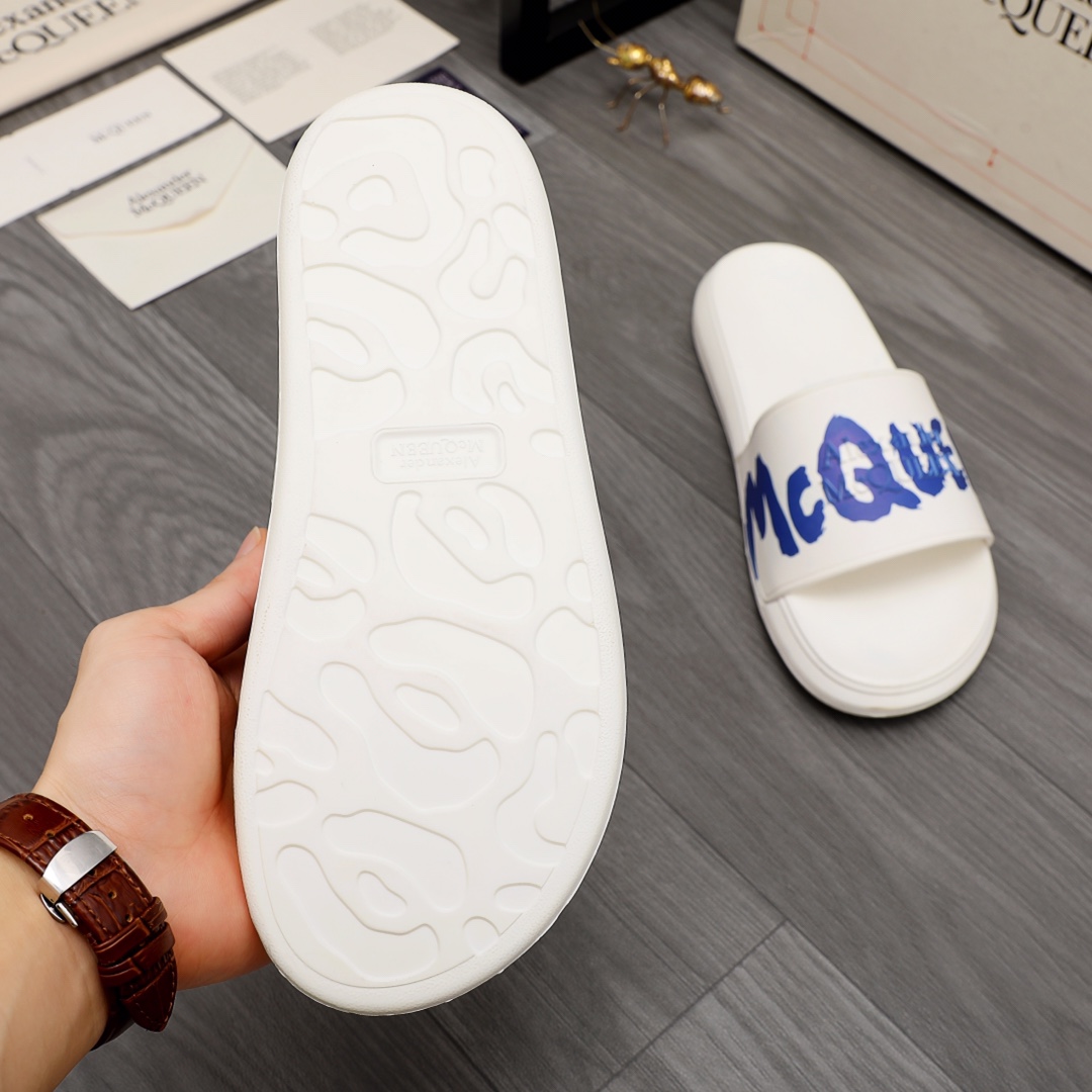 Alexander Mqueen Logo Slipper - DesignerGu