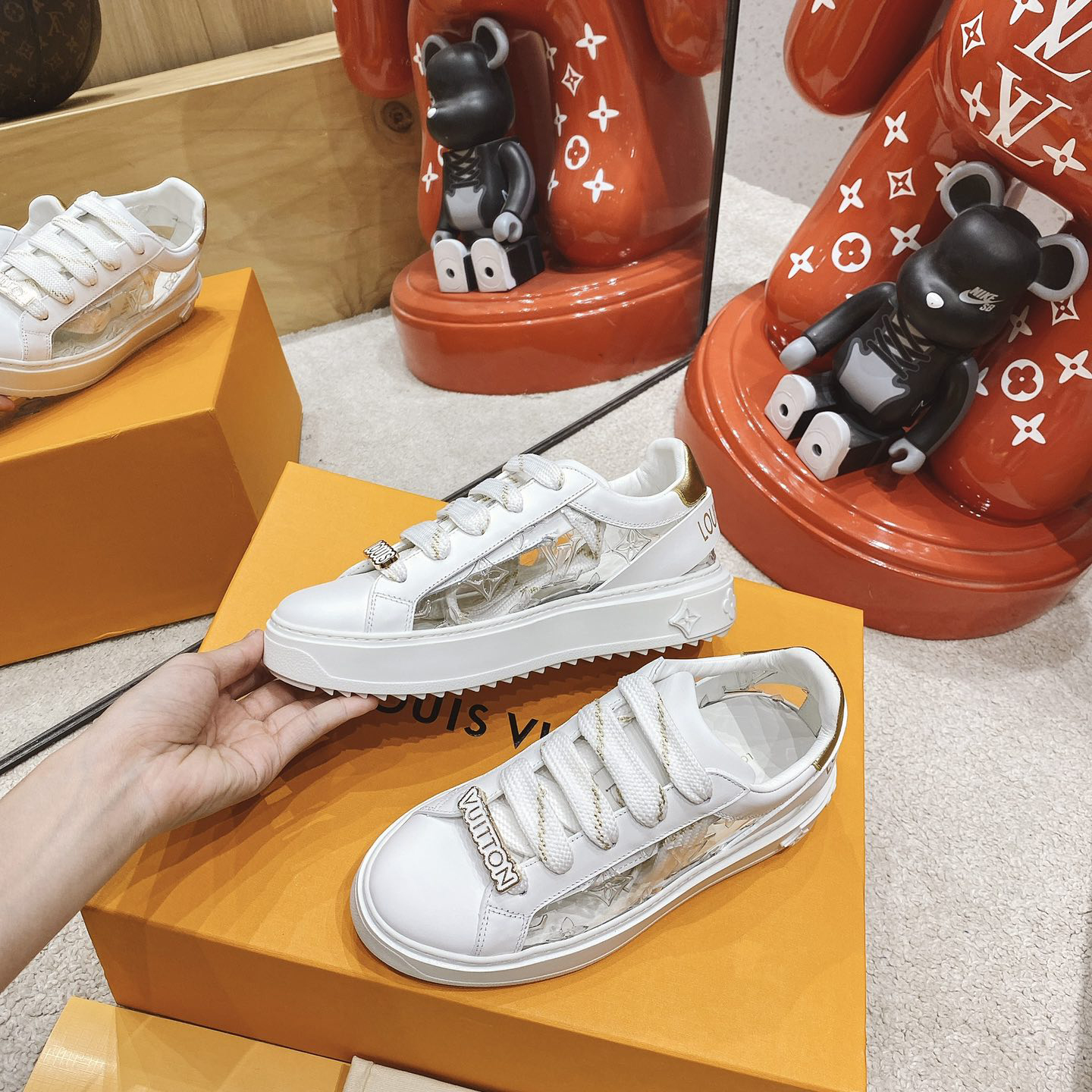 Louis Vuitton Time Out Sneaker  - DesignerGu