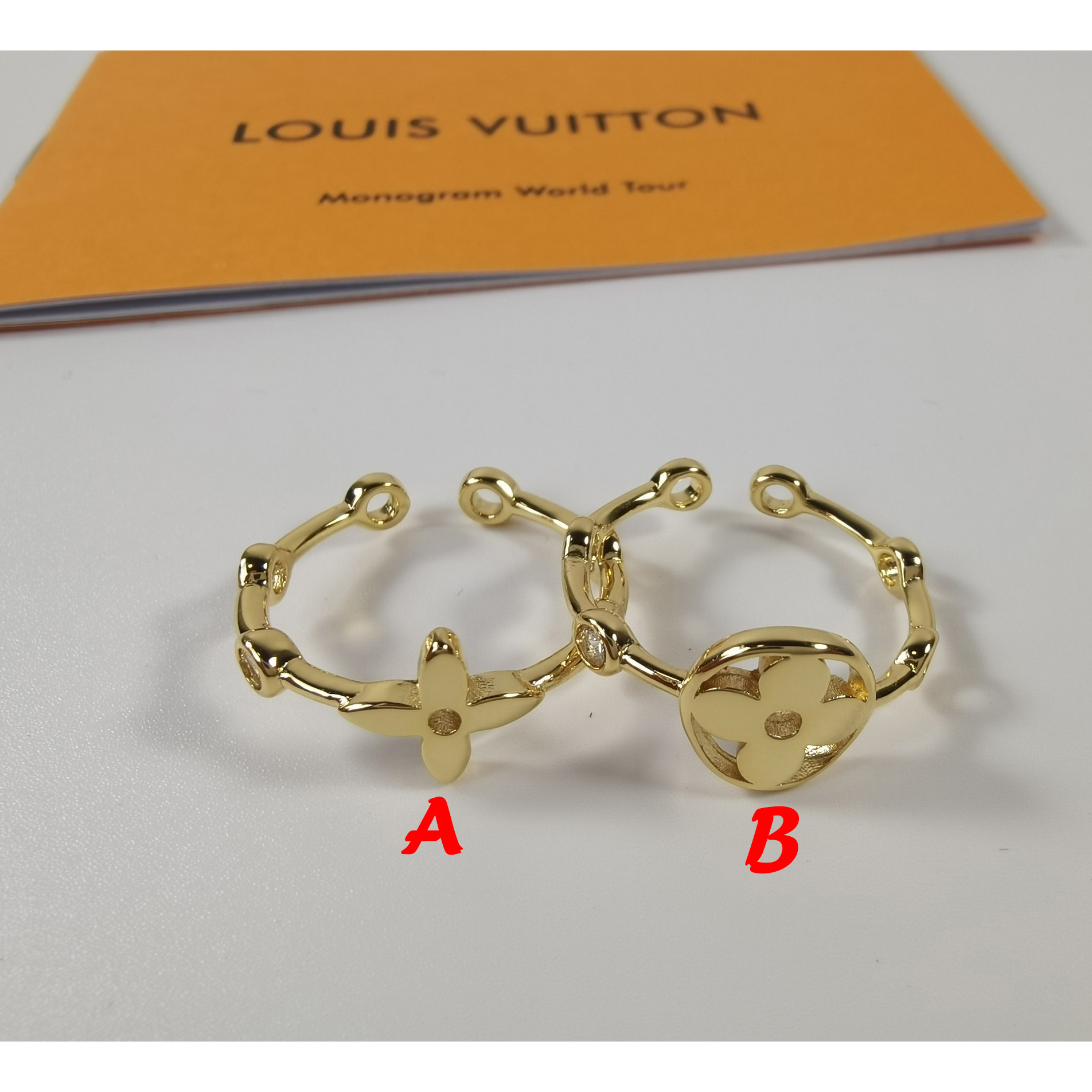 Louis Vuitton Adjustable Ring - DesignerGu