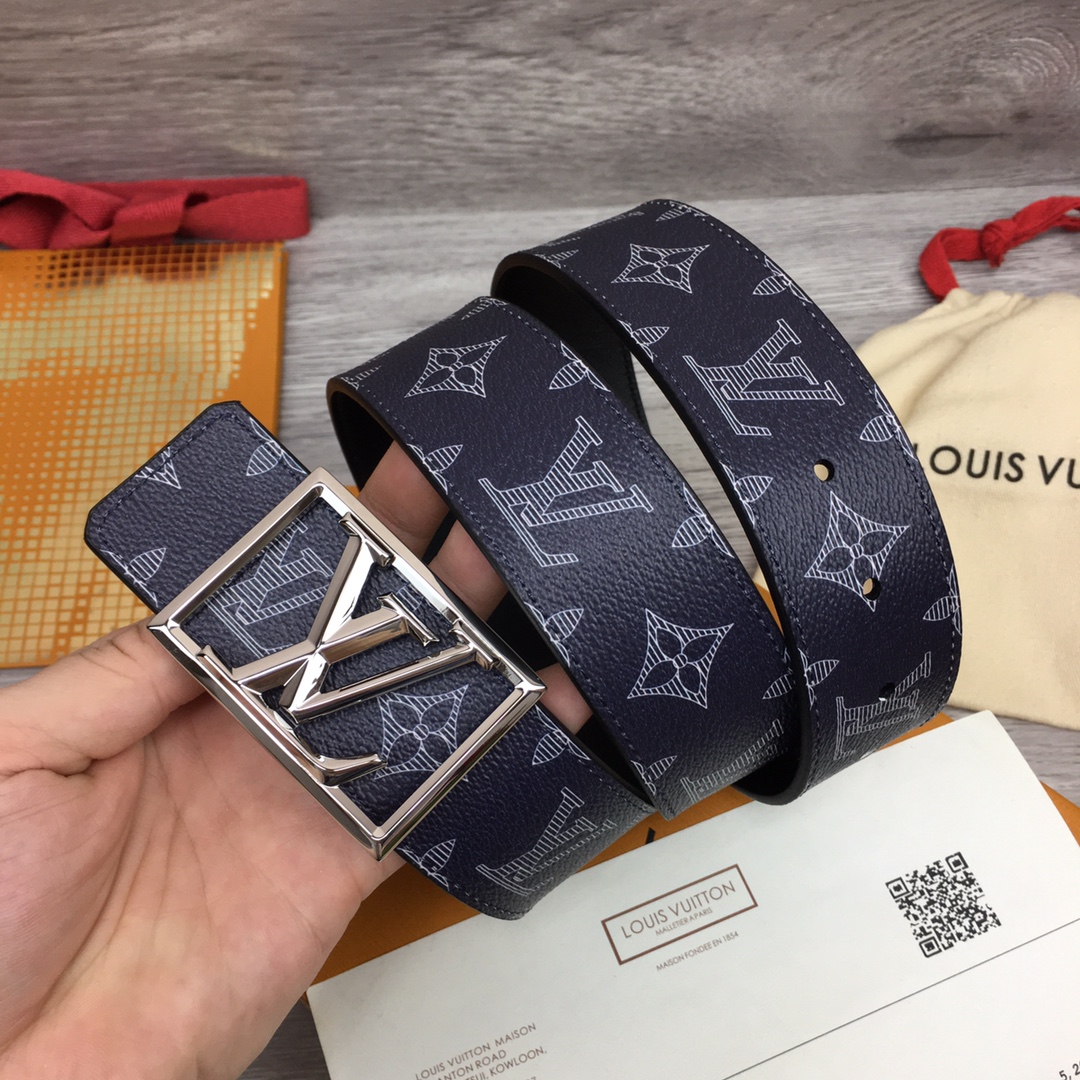 Louis Vuitton Shape 40MM Reversible Belt - DesignerGu