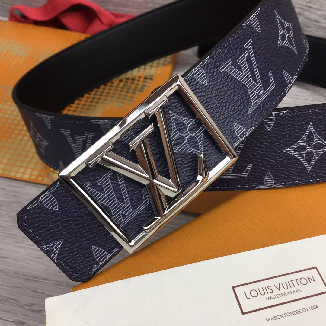 Louis Vuitton Shape 40MM Reversible Belt - DesignerGu