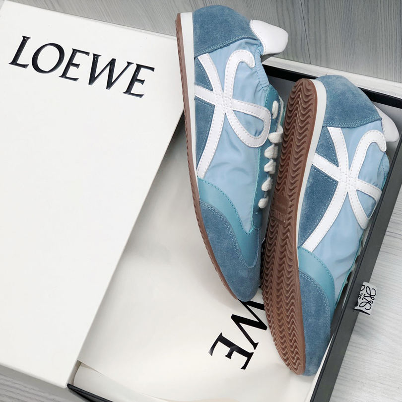 Loewe Ballet Runner In Nylon And Calfskin - DesignerGu