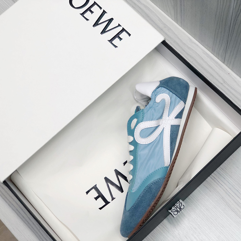 Loewe Ballet Runner In Nylon And Calfskin - DesignerGu