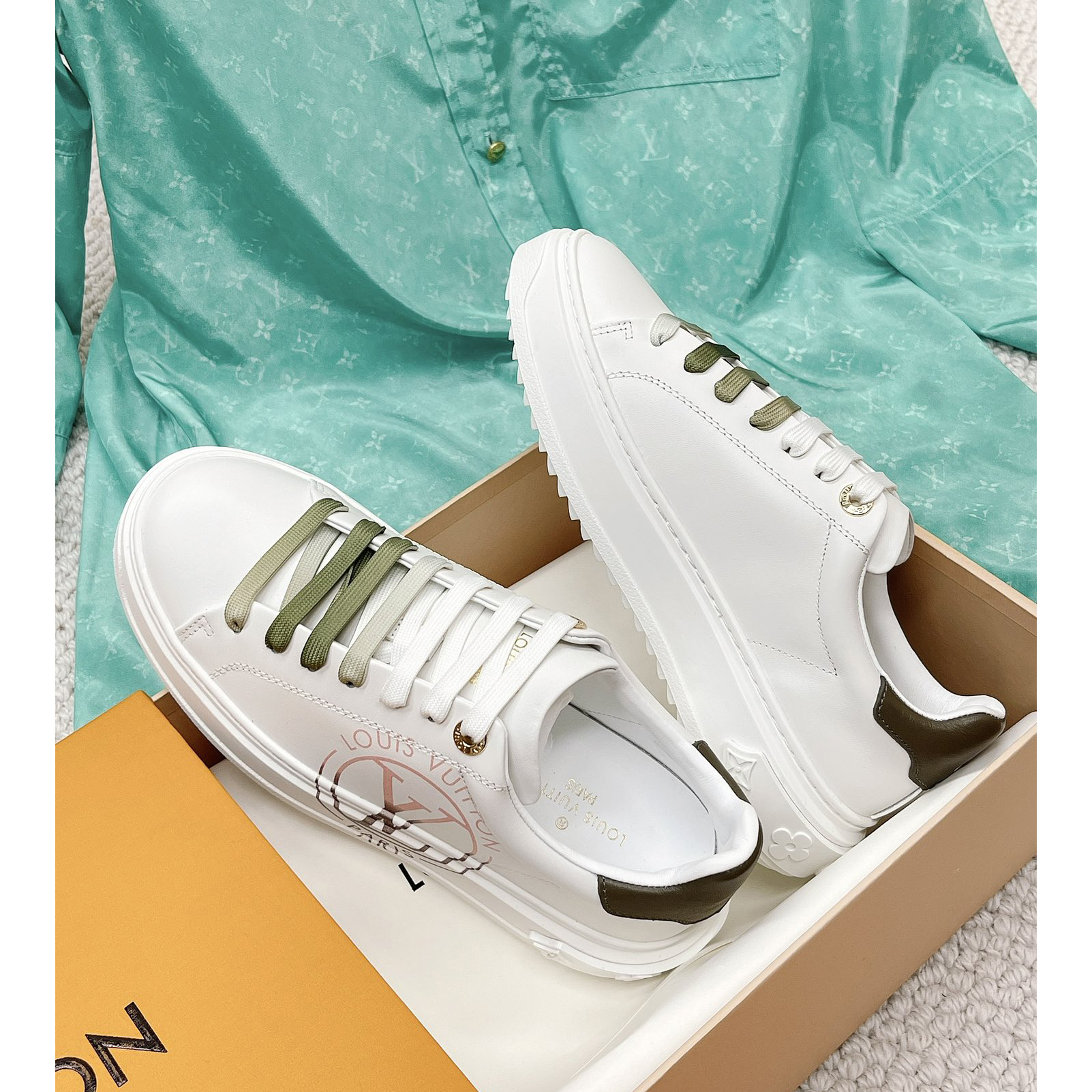 Louis Vuitton Time Out Sneaker - DesignerGu