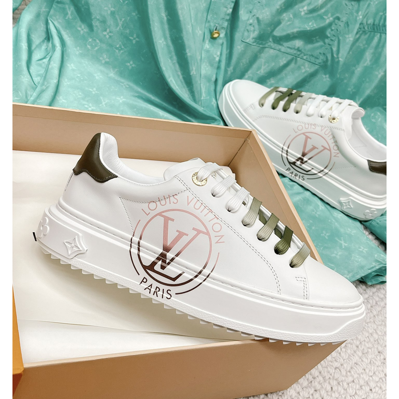 Louis Vuitton Time Out Sneaker - DesignerGu