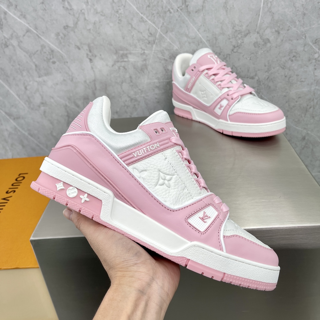 Louis Vuitton LV  Trainer Sneaker(Upon UK Size) - DesignerGu