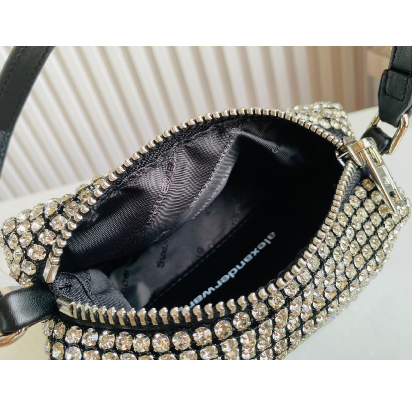 Alexander Wang Mini Rhinestone Bag - DesignerGu