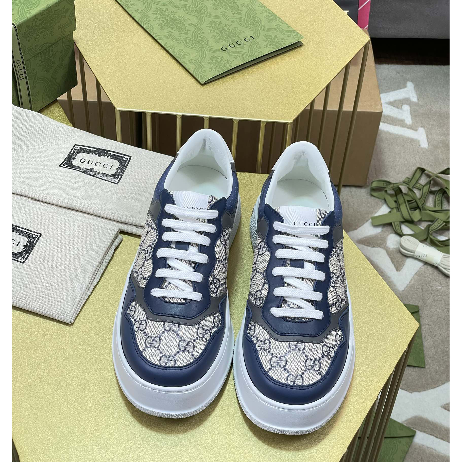 Gucci GG Sneaker(Upon UK size) - DesignerGu