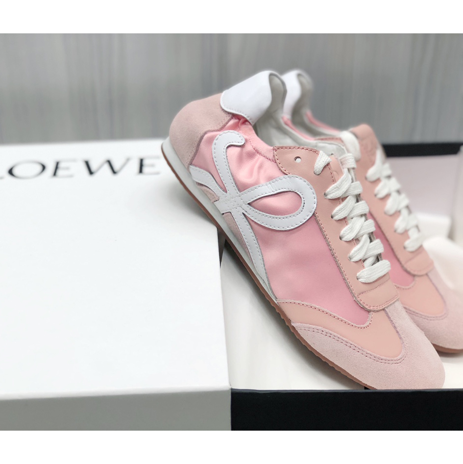 Loewe Ballet Runner In Nylon And Calfskin - DesignerGu