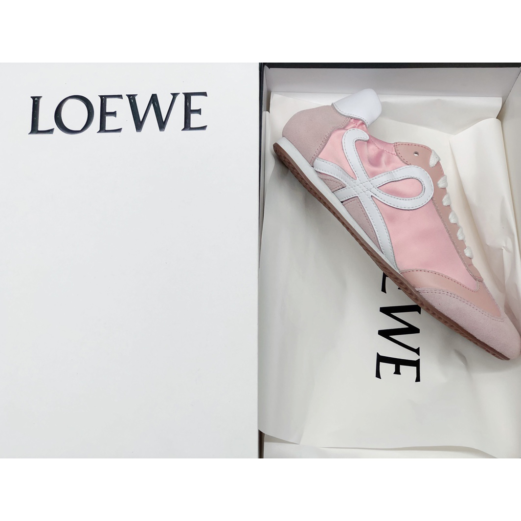 Loewe Ballet Runner In Nylon And Calfskin - DesignerGu