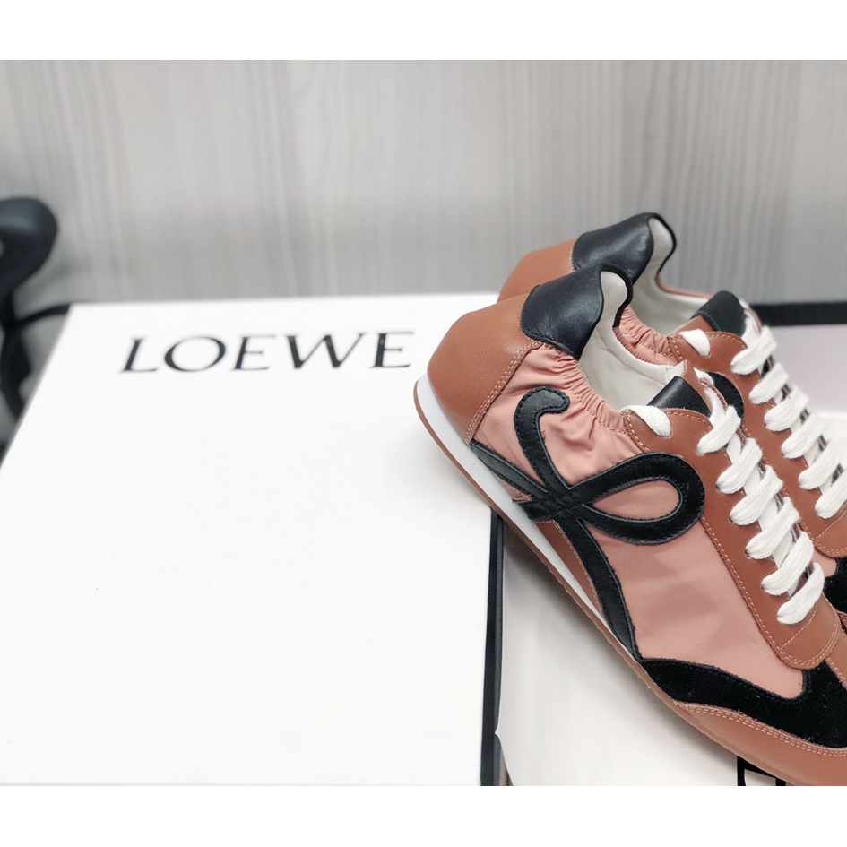 Loewe Ballet Runner In Nylon And Calfskin - DesignerGu