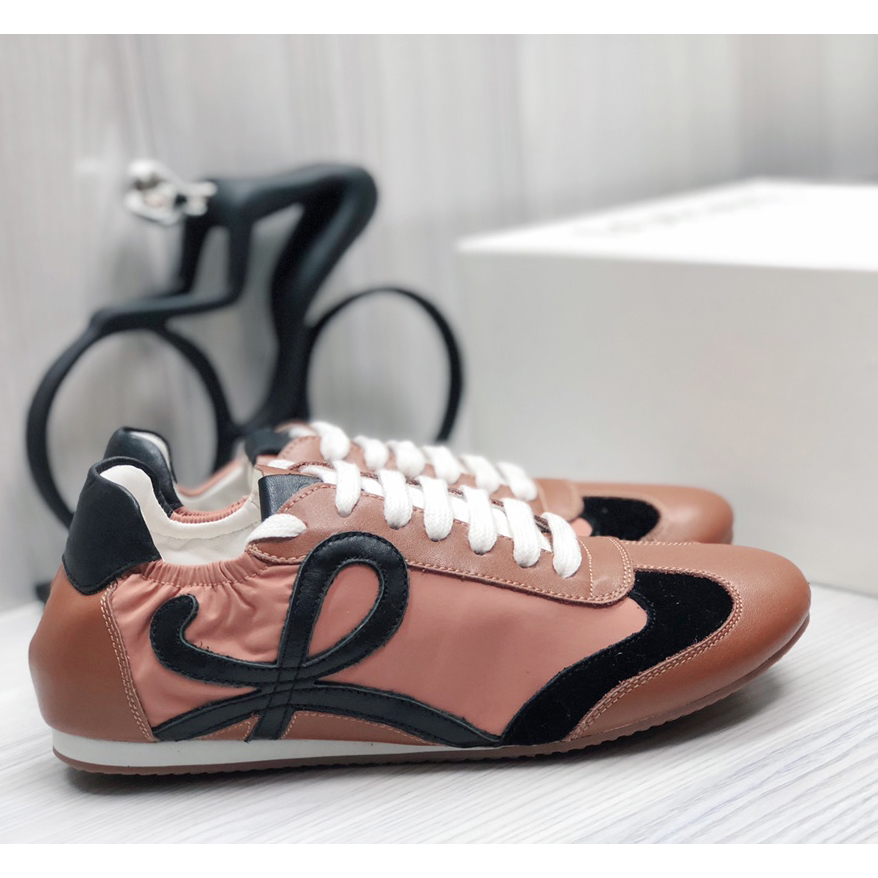 Loewe Ballet Runner In Nylon And Calfskin - DesignerGu