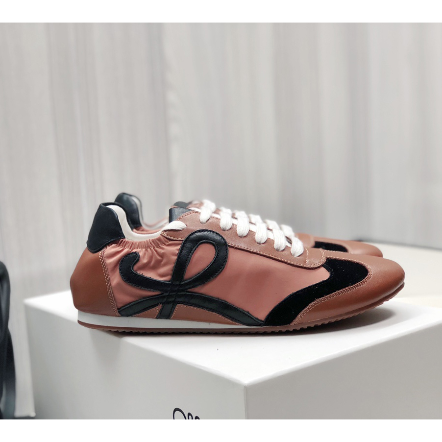 Loewe Ballet Runner In Nylon And Calfskin - DesignerGu