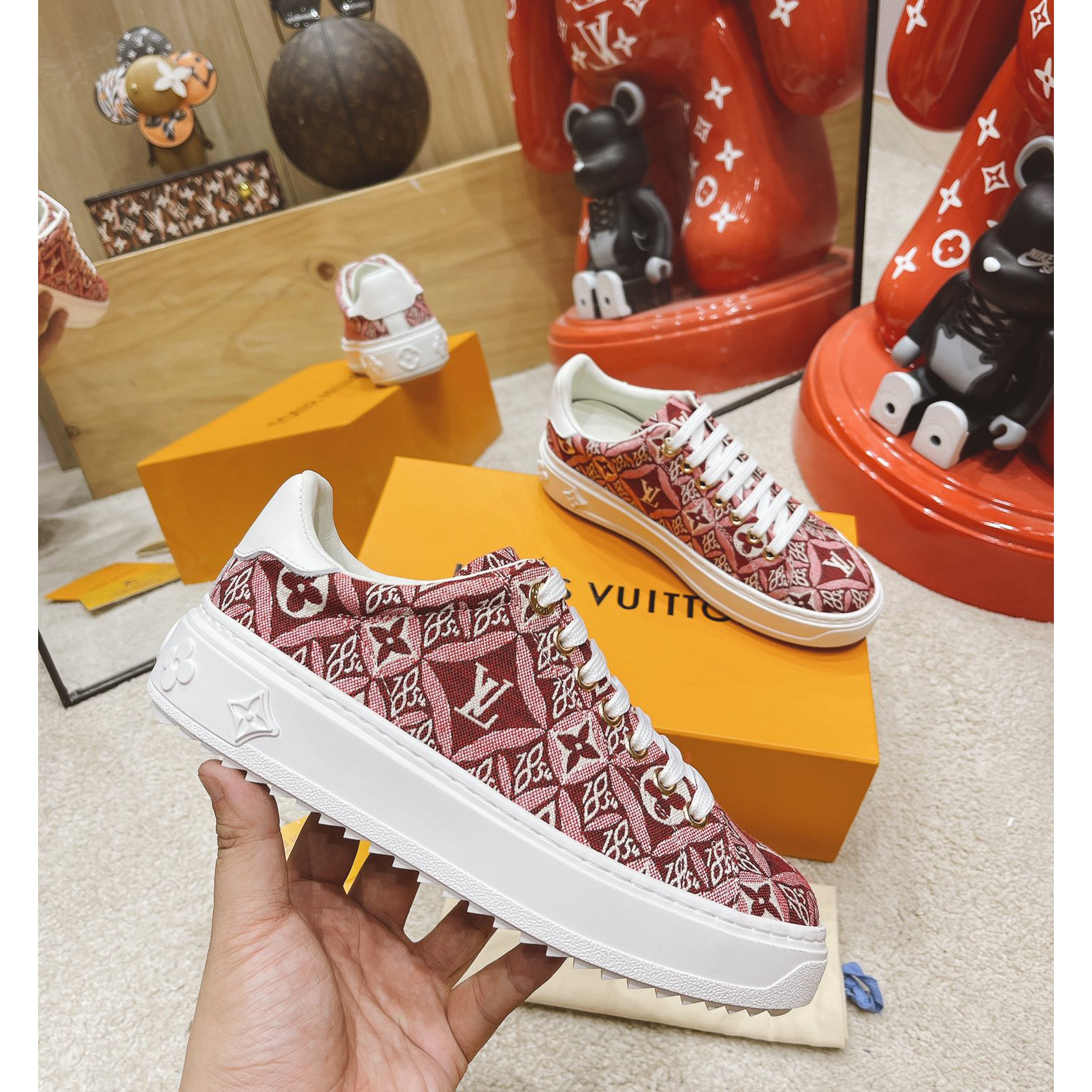 Louis Vuitton Crafty Stellar Sneaker - DesignerGu