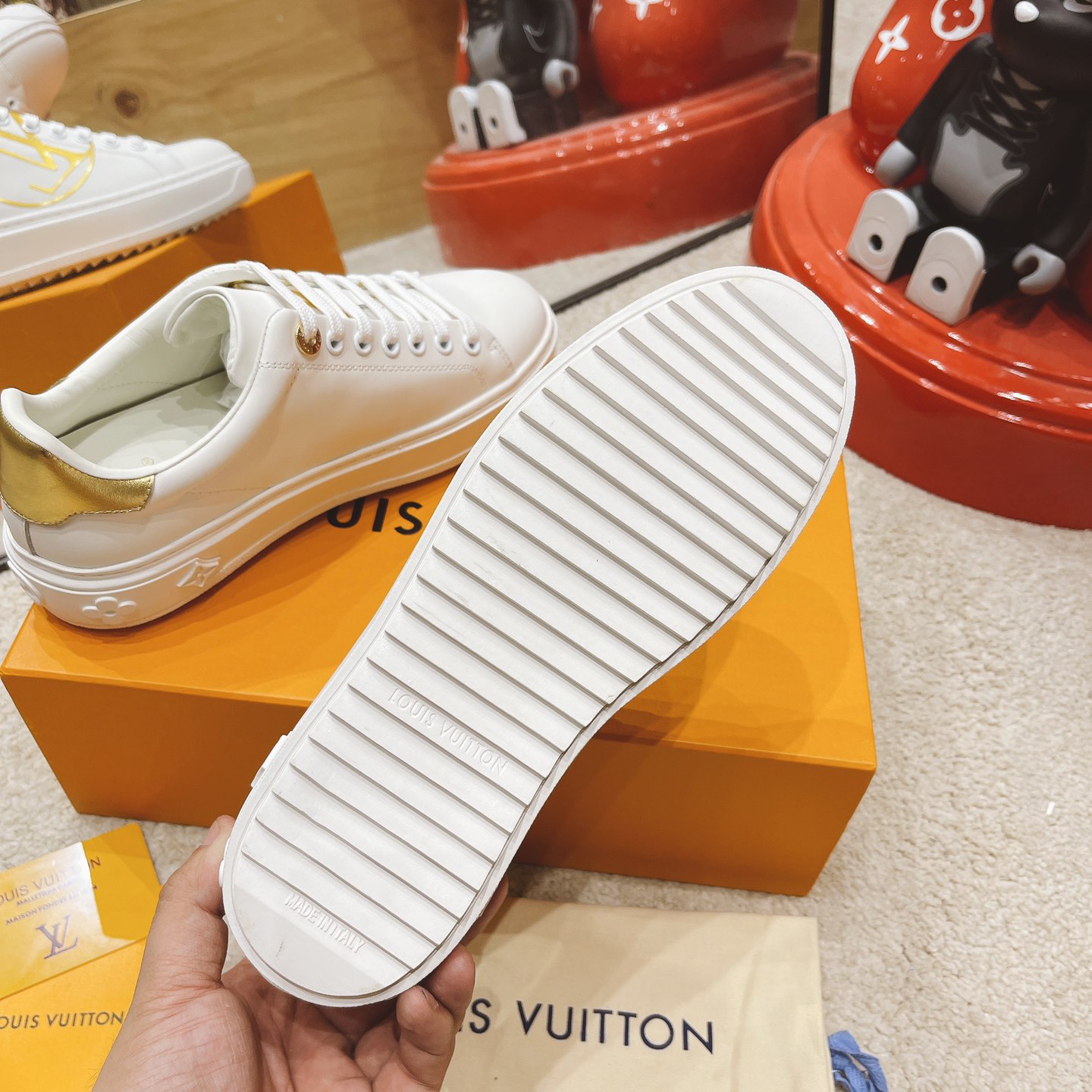 Louis Vuitton Time Out Sneaker  - DesignerGu