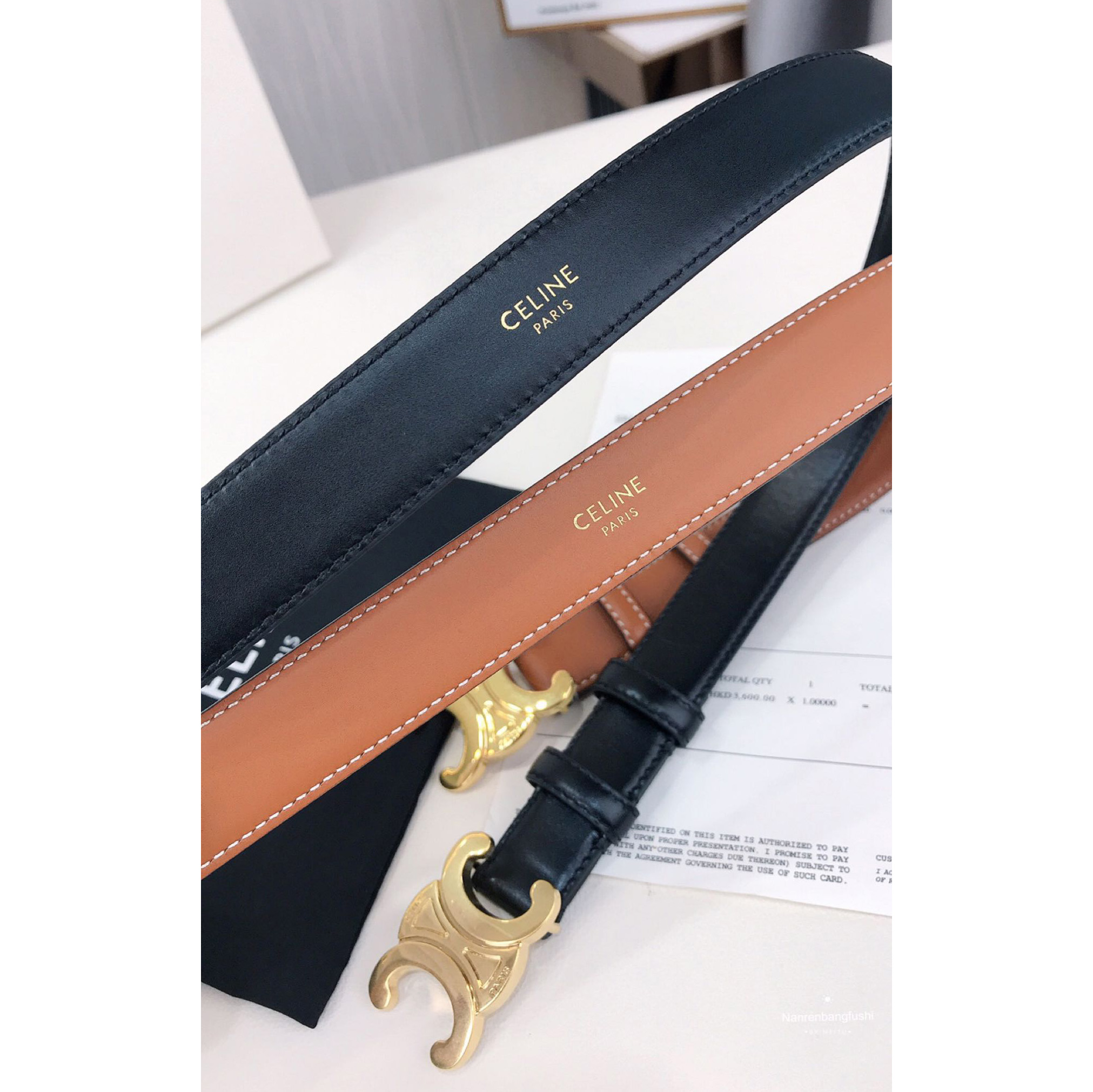 Celine Triomphe Belt - DesignerGu