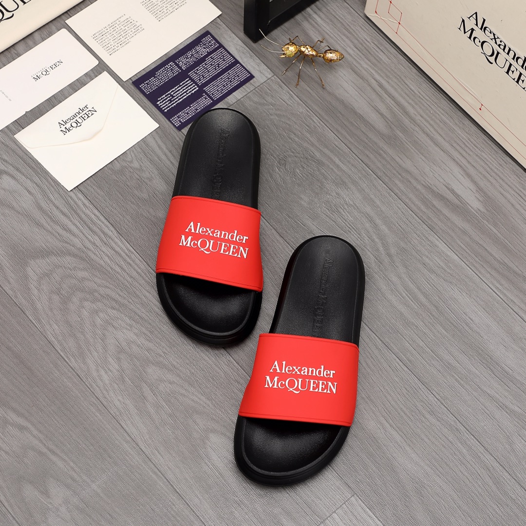 Alexander Mqueen Logo Slipper - DesignerGu