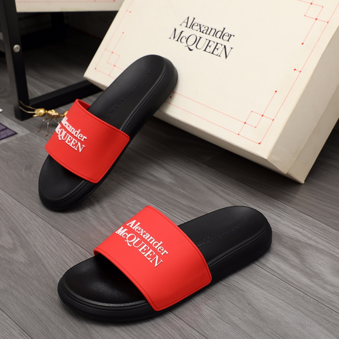 Alexander Mqueen Logo Slipper - DesignerGu