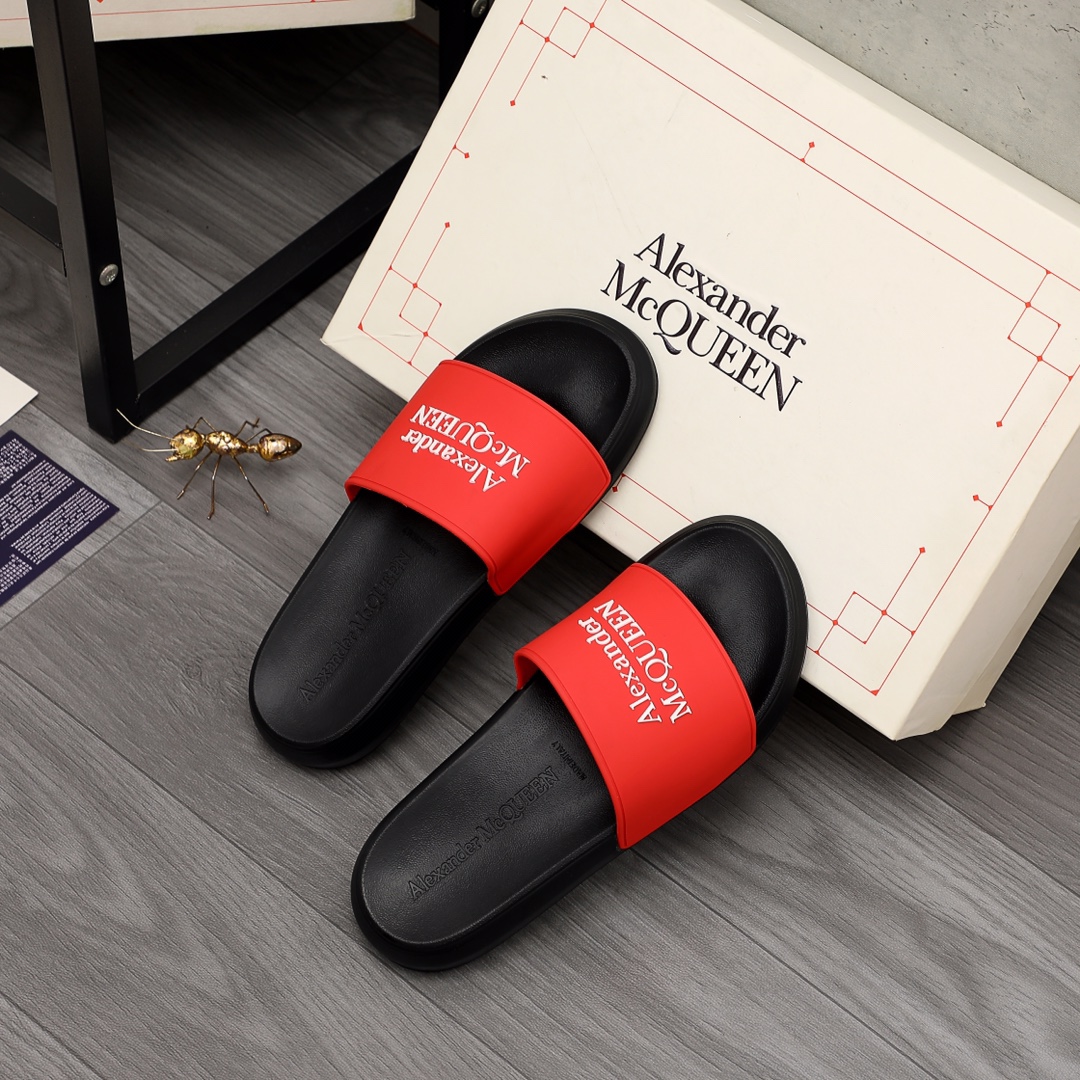 Alexander Mqueen Logo Slipper - DesignerGu