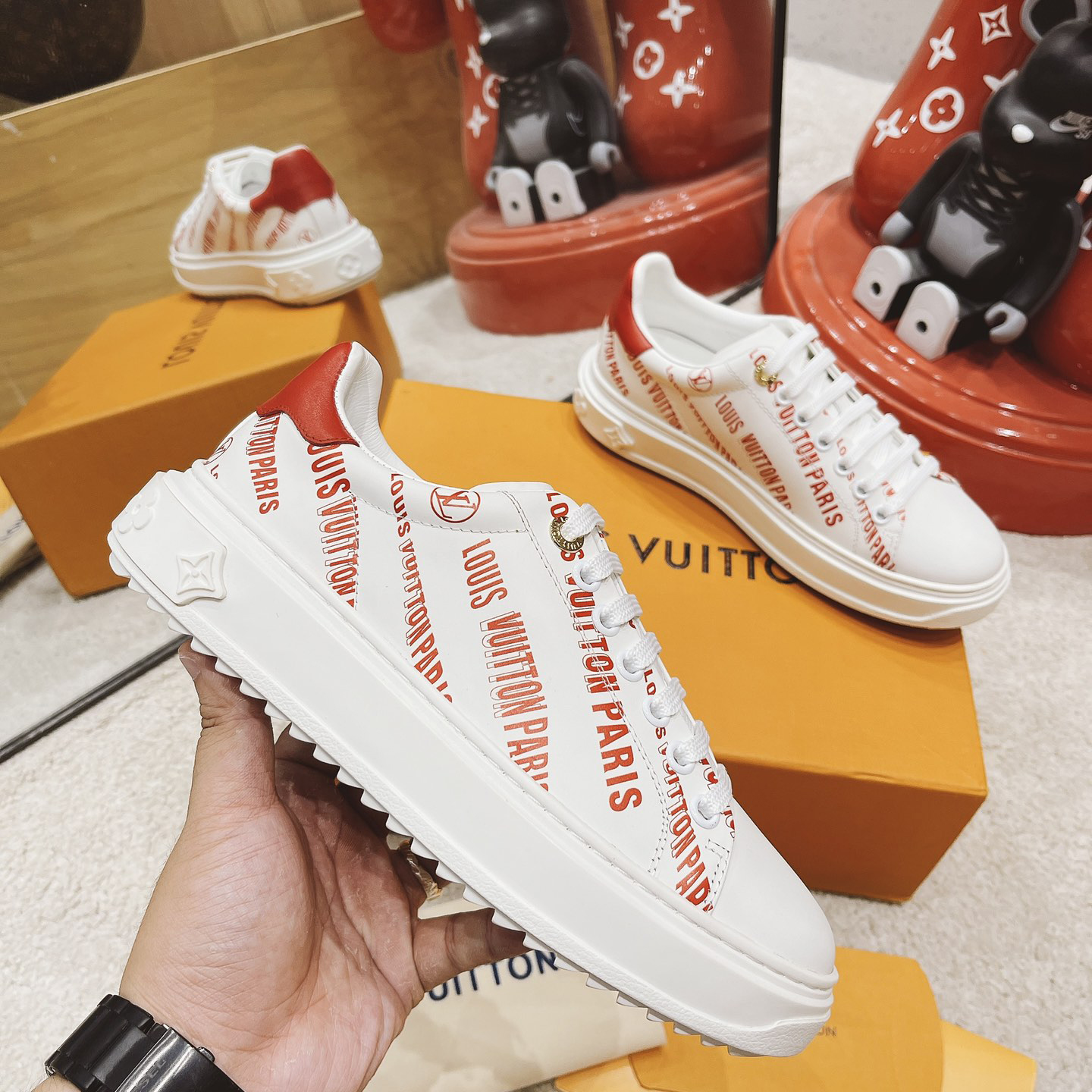 Louis Vuitton Time Out Sneaker  - DesignerGu