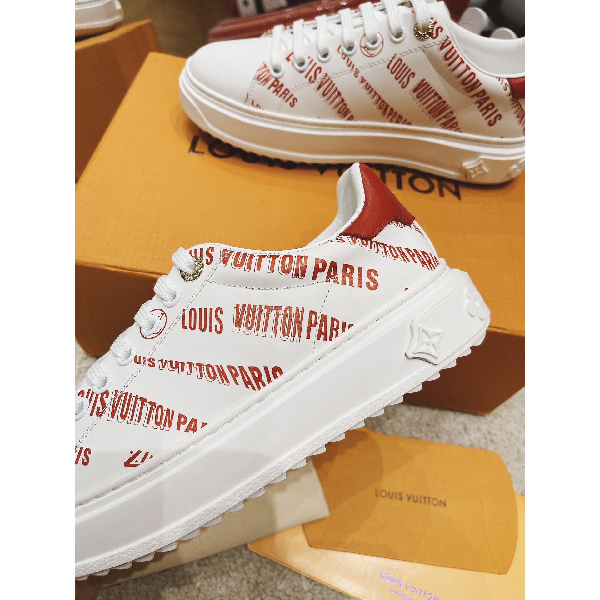 Louis Vuitton Time Out Sneaker  - DesignerGu